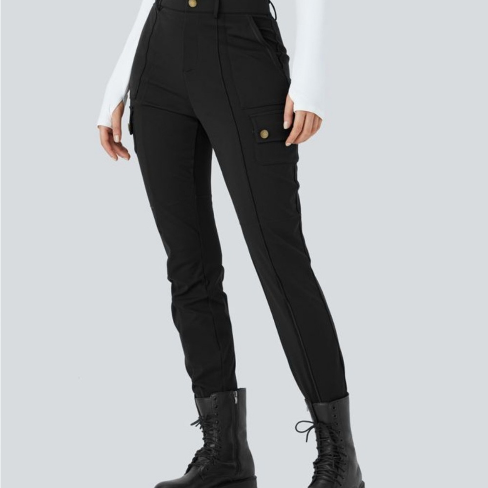 Women's Black Cargo Pants